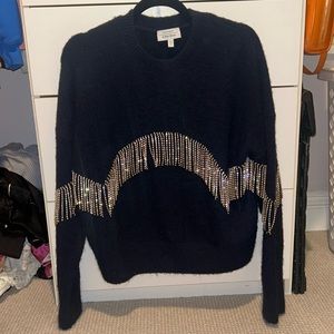 & OTHER STORIES rhinestone sweater